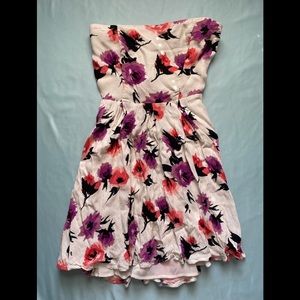 Forever 21 White Floral Dress